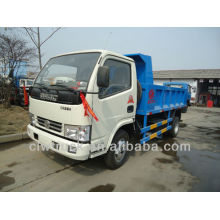 Dongfeng 3 tonnes petit camion à benne basculante, dongfeng mini camion benne